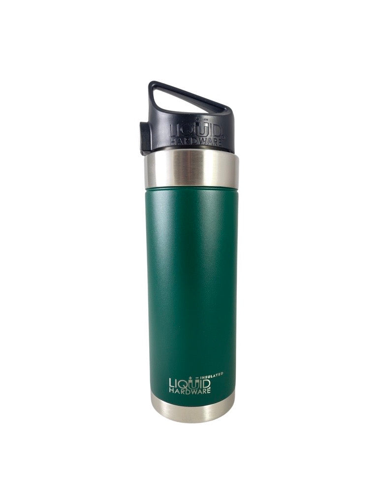 Vacuum Insulated Water Bottle - Canyon Copper 16 oz Army Green
